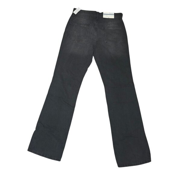 Arizona Womens Hi-Rise Bootcut Distressed Black Jeans Size 5 EcoVero Denim - Picture 10 of 10